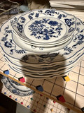 Blue Danube Blue-and-White Dinnerware and Tea Set - thumbnail 16 of 18