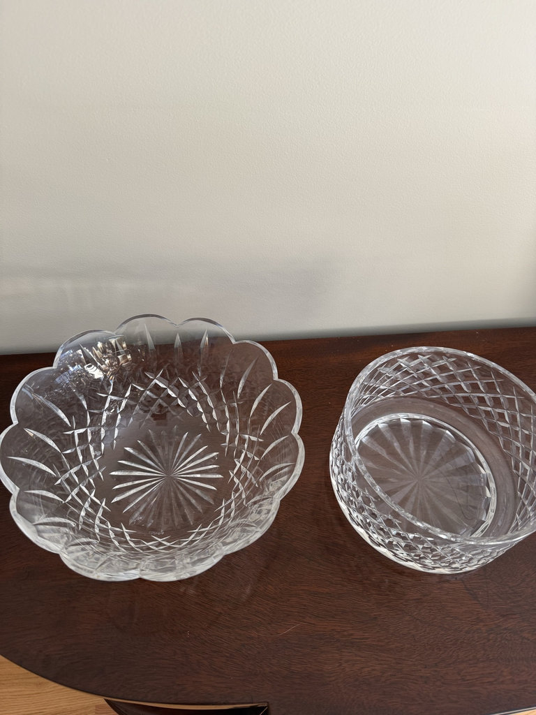 Waterford Two crystal-cut glass bowls - image 4 of 5