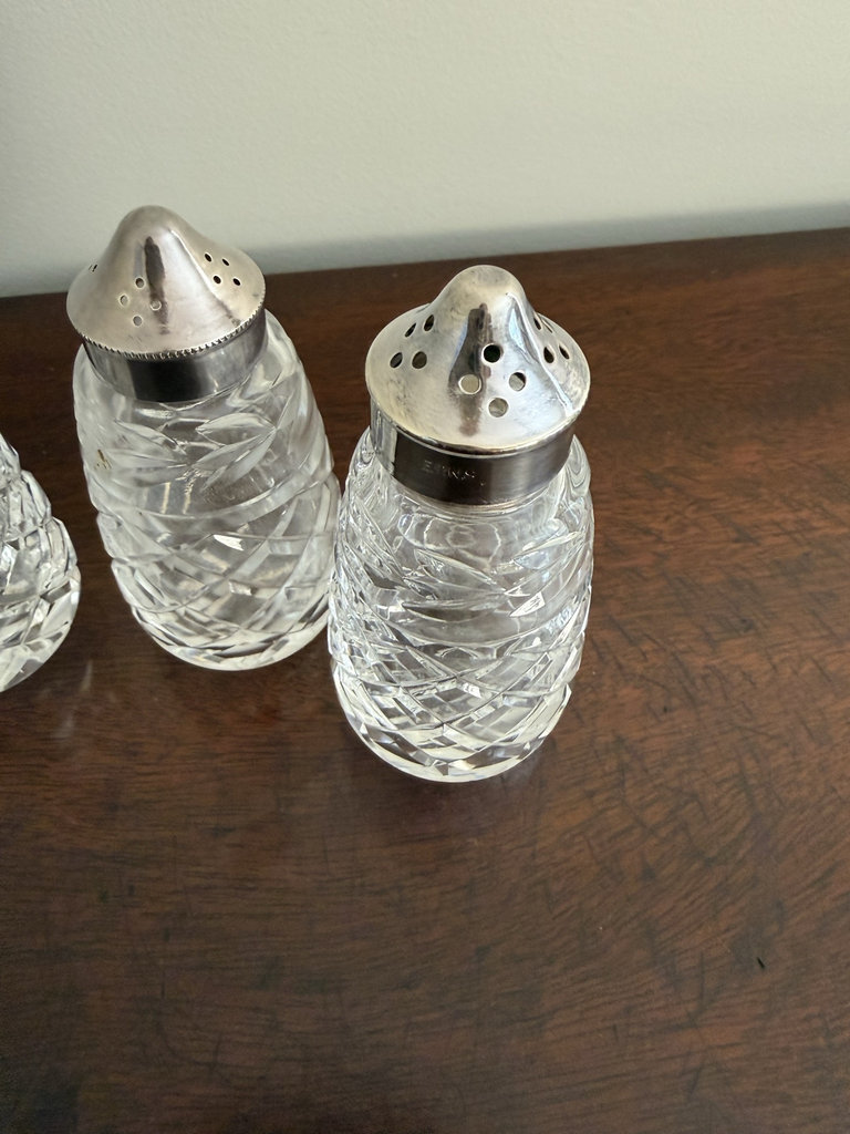 Waterford Crystal Salt and Pepper Shakers (Set of Four) - image 2 of 4