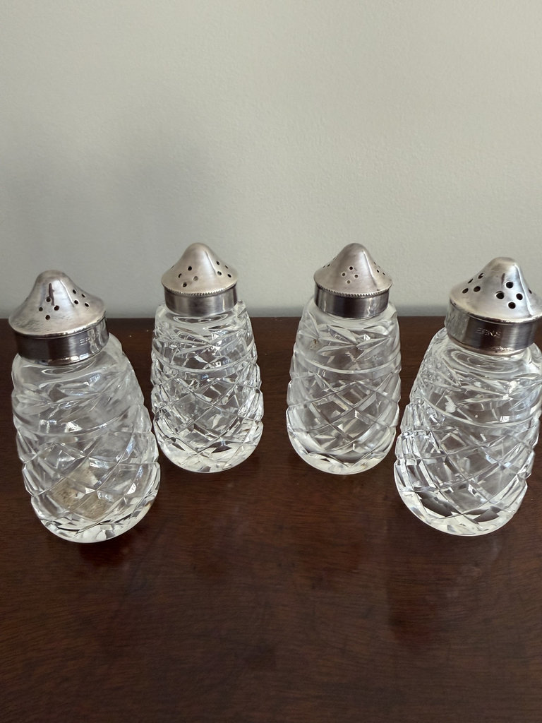 Waterford Crystal Salt and Pepper Shakers (Set of Four) - image 1 of 4