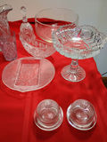 Assorted Crystal and Glass Serving Pieces and Stemware - thumbnail 6 of 13