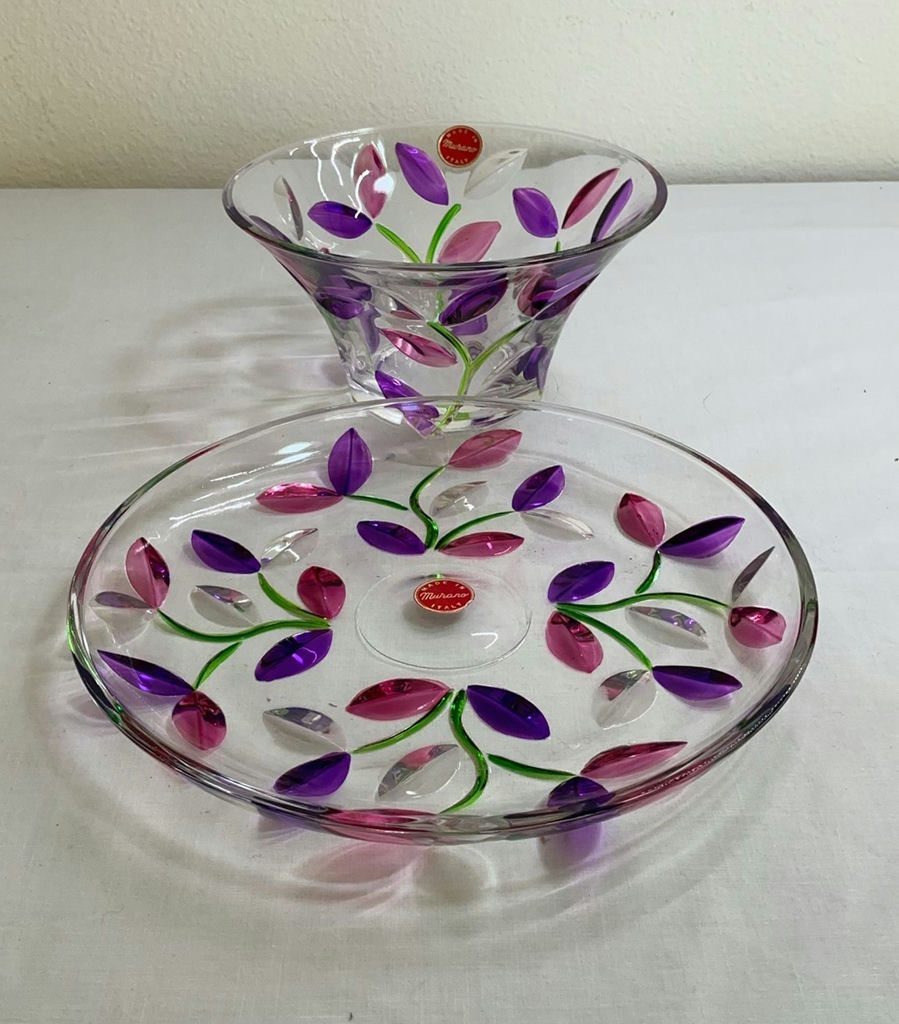 Assorted Glass Decorative Items and Bottles - image 3 of 6