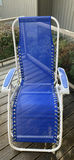 Lounging Patio Chair, Upright Chair and Cedar Table - thumbnail 2 of 6