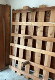 Antique Solid Wood Bed Frame, Tall Headboard - thumbnail 5 of 5