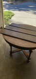 Antique Dining Table and 6 Chairs - thumbnail 6 of 25