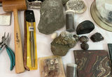 Lapidary Lot #3, Rock and Mineral Collection with Lapidary and Jewelry-Making Tools - thumbnail 7 of 16
