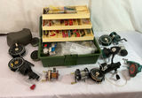 Fly Fishing Lot #6, Fishing Reels, Tackle Box, and Fishing Accessories - thumbnail 1 of 5