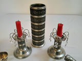 Antique Norwegian Pewter serving dishes and decor - thumbnail 3 of 12