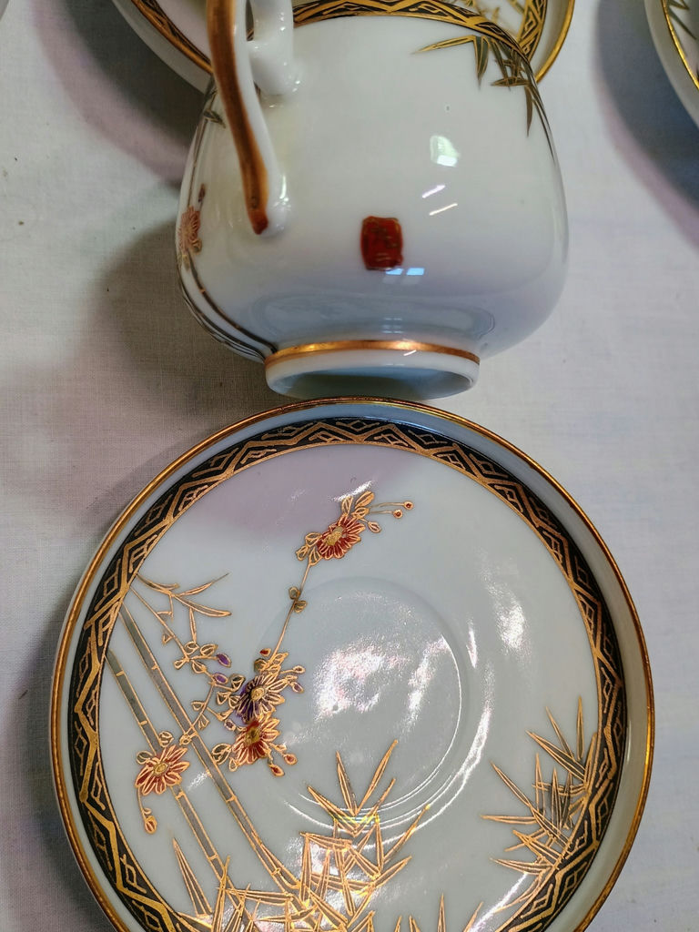 Japanese Kutani Porcelain Tea and Coffee Service Sets - image 3 of 7