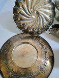 Assorted Silverplate Serving Trays, Bowls, and Tableware - thumbnail 9 of 14