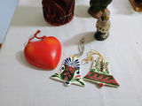 Assorted Norwegian holiday decorations and wooden crafts - thumbnail 2 of 10
