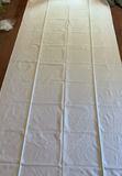 7 White Vintage Linen Tablecloths And approx. 30 Napkins - thumbnail 1 of 8
