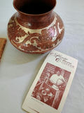 Decorative Copper Vase with Four Wooden Coasters - thumbnail 6 of 8