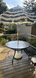 Patio Table and chairs, umbrella - thumbnail 4 of 11