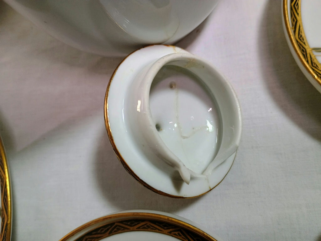 Japanese Kutani Porcelain Tea and Coffee Service Sets - image 5 of 7