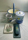 Assorted Decorative Ceramic Household Items - thumbnail 1 of 8