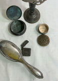 Vintage Table Lamp and Assorted Metal Decorative Items - thumbnail 5 of 9