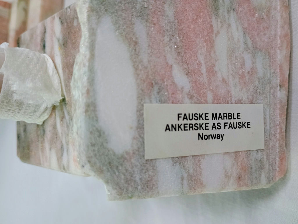 Pink Marble Bread Plates with Marble Lamp and Holders - image 8 of 8