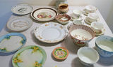 Assorted Vintage Porcelain and China Dishware - thumbnail 1 of 14