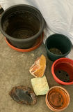 Assorted Planters, Decorative Pots, and Artificial Plant Decor - thumbnail 9 of 11