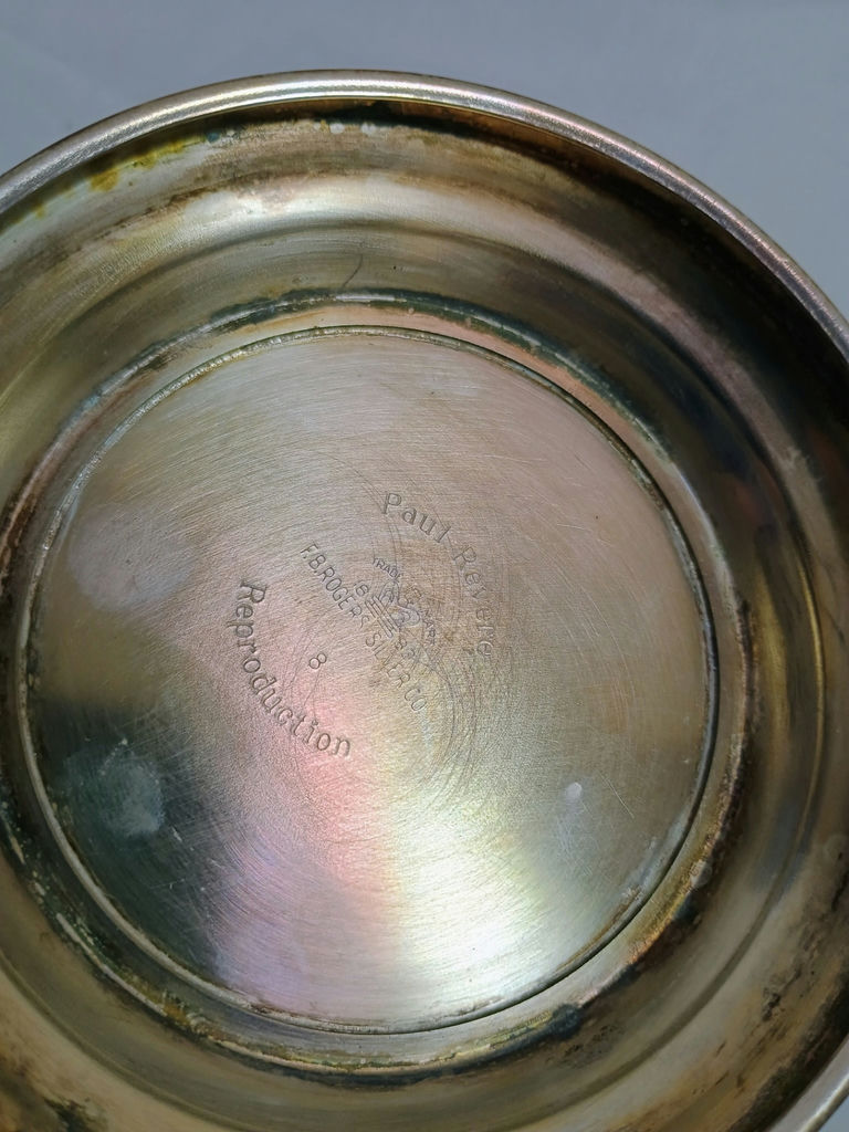 Assorted Silverplate Serving Trays, Bowls, and Tableware - image 12 of 14