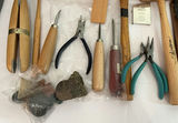 Lapidary Lot #3, Rock and Mineral Collection with Lapidary and Jewelry-Making Tools - thumbnail 3 of 16