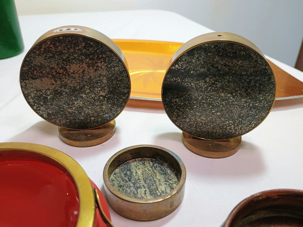 Assorted Decorative Bowls, Trays, Candles, and Glassware - image 2 of 13