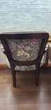 Tapestry Chair, End Table & Ceramic Lamp - thumbnail 5 of 9