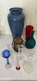 Beautiful collection of ceramic and glass vases - thumbnail 3 of 4