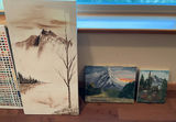 14 More Canvases, Stretched on Wood, Ready To Be painted Over - thumbnail 5 of 5