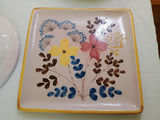 Assorted Hand-Painted Ceramic Plates, Bowls, and Decorative Pottery - thumbnail 4 of 14