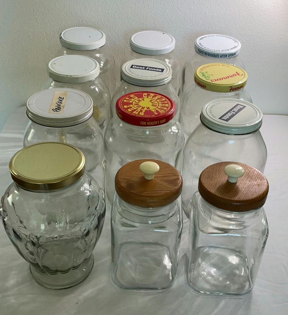 Large Glass Jars - image 1 of 3