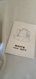 'White' Sewing Machine Model 1077 with case - thumbnail 3 of 6