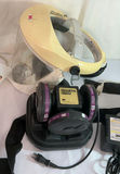 Lapidary Lot #4, Adjustable Desk Lamps, Respirator Mask Set, and Wooden Mill - thumbnail 6 of 12