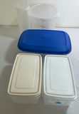Assorted Plastic Food Storage Containers and Serving Tray - thumbnail 2 of 4