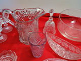 Assorted Crystal and Glass Serving Pieces and Stemware - thumbnail 13 of 13