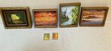 Collection of Framed Landscape Paintings - thumbnail 1 of 6