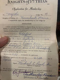 13+\- applications for Knights of Pythias Kennebunk Maine - thumbnail 3 of 3