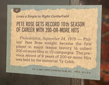 3 Sharp Pete Rose vintage Original Baseball Cards - thumbnail 5 of 7