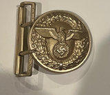 German WWII Political Party Leader’s aluminum belt buckle - thumbnail 1 of 3
