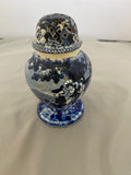 Staffordshire Blue and White Ginger Jar Salt Shaker  - thumbnail 3 of 6