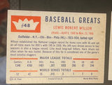 Fleet Greats 1960 Baseball Cards Hack Wilson & Others - thumbnail 8 of 10