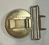 German WWII Political Party Leader’s aluminum belt buckle - thumbnail 3 of 3