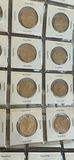 Complete Set Of Brass Presidential Metals Us 1950S - thumbnail 5 of 11