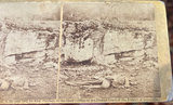 Gardner 1863 stereo view of deceased confederate sharpshooter Antietam? - thumbnail 1 of 4