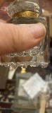 Leaded Crystal Ink Well 19th Cut Glass and Gold Gilt - thumbnail 9 of 10