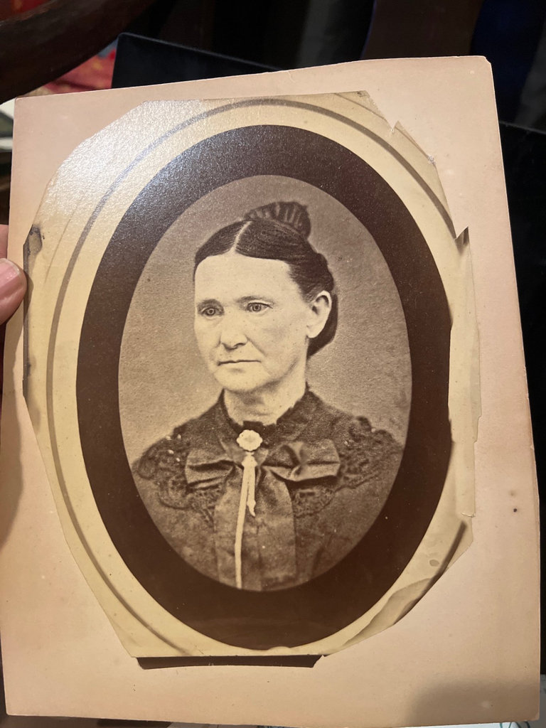 Early portraits of husband and wife late 1800s - image 3 of 5