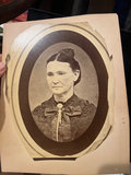 Early portraits of husband and wife late 1800s - thumbnail 3 of 5