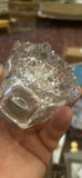 Leaded Crystal Ink Well 19th Cut Glass and Gold Gilt - thumbnail 4 of 10