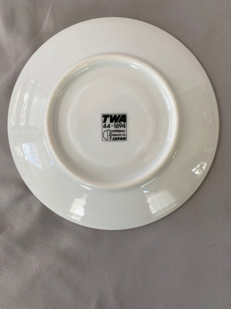 TWA Cup and Saucer Airline China  - image 6 of 6